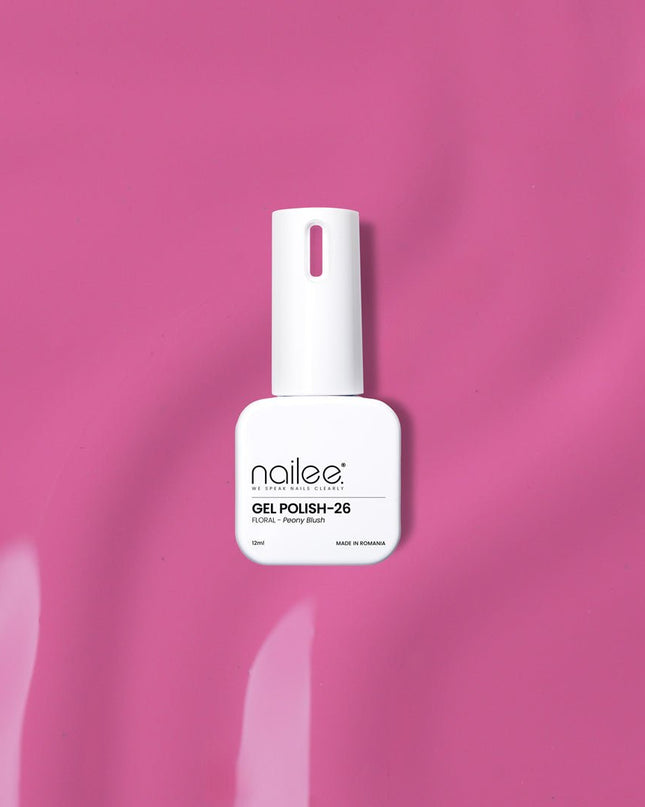 Gel Polish 12ml - Peony Blush GP26 - NaileeGel Polish 12ml - Peony Blush GP26Nail CareNailee12ML-GP26Nailee