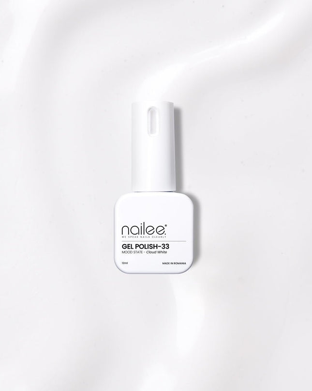 Gel Polish 12ml - Cloud White GP33 - NaileeGel Polish 12ml - Cloud White GP33Nail CareNailee12ML-GP33Nailee