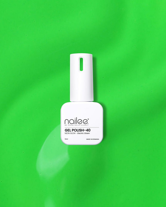 Gel Polish 12ml - Electric Green GP40 - NaileeGel Polish 12ml - Electric Green GP40Nail CareNailee12ML-GP40Nailee