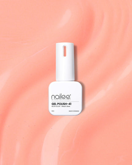 Gel Polish 12ml - Peach Glow GP41 - NaileeGel Polish 12ml - Peach Glow GP41Nail CareNailee12ML-GP41Nailee