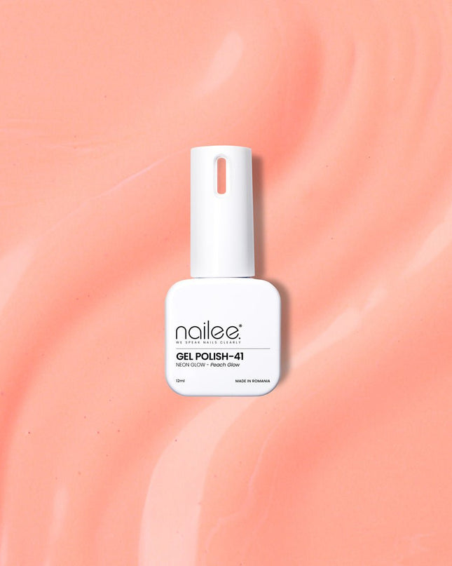 Gel Polish 12ml - Peach Glow GP41 - NaileeGel Polish 12ml - Peach Glow GP41Nail CareNailee12ML-GP41Nailee