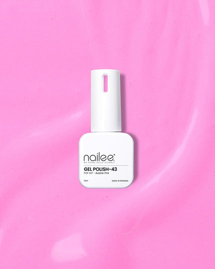 Gel Polish 12ml - Bubble Pink GP43 - NaileeGel Polish 12ml - Bubble Pink GP43Nail CareNailee12ML-GP43Nailee