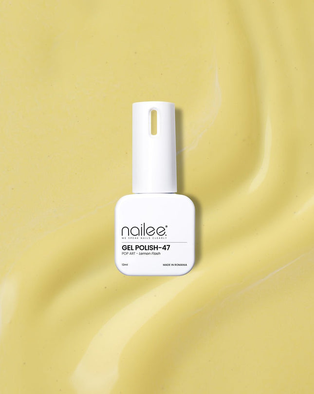 Gel Polish 12ml - Lemon Flash GP47 - NaileeGel Polish 12ml - Lemon Flash GP47Nail CareNailee12ML-GP47Nailee