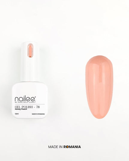 Gel Polish 12ml - GP 78 Honey Peach - NaileeGel Polish 12ml - GP 78 Honey PeachNail CareNaileeGP78Nailee