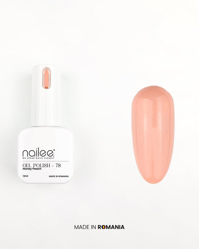 Gel Polish 12ml - GP 78 Honey Peach - NaileeGel Polish 12ml - GP 78 Honey PeachNail CareNaileeGP78Nailee