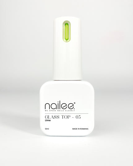 Glass Top 12ml - Lime 05 - NaileeGlass Top 12ml - Lime 05Nail CareNaileeGT05Nailee