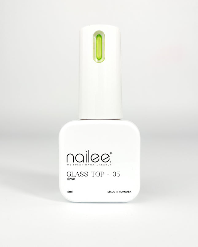 Glass Top 12ml - Lime 05 - NaileeGlass Top 12ml - Lime 05Nail CareNaileeGT05Nailee
