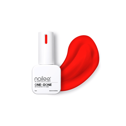 Color Top 12ml - One&Done 01 Flame - NaileeColor Top 12ml - One&Done 01 FlameNaileeone&done01Nailee