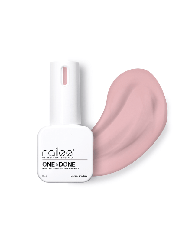 Color Top 12ml - One&Done 10 Nude Balance - NaileeColor Top 12ml - One&Done 10 Nude BalanceNaileeone&done10Nailee