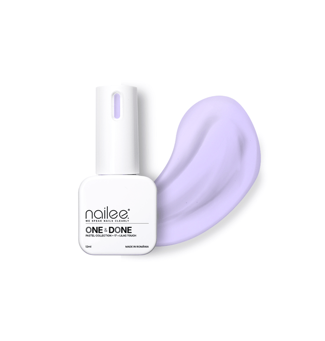 Color Top 12ml - One&Done 17 Lilac Touch - NaileeColor Top 12ml - One&Done 17 Lilac TouchNaileeone&done17Nailee