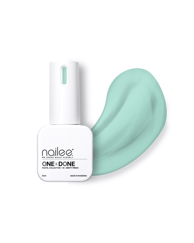 Color Top 12ml - One&Done 18 Minty Fresh - NaileeColor Top 12ml - One&Done 18 Minty FreshNaileeone&done18Nailee