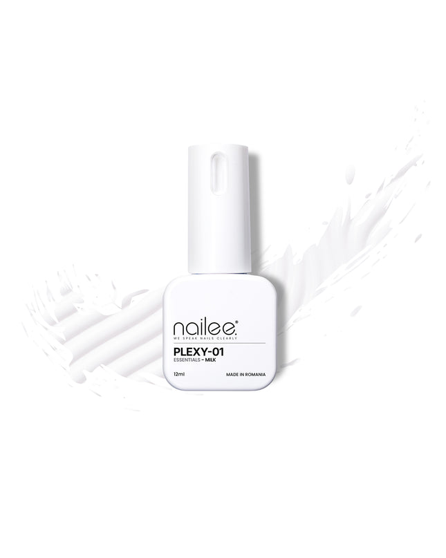 Plexy Rubber 12ml - Essentials Milk PX01 - NaileePlexy Rubber 12ml - Essentials Milk PX01NaileePlexy01Nailee