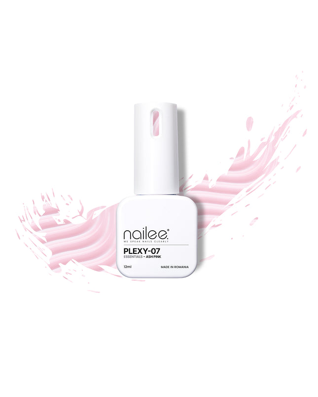 Plexy Rubber 12ml - Essentials Ash pink PX07 - NaileePlexy Rubber 12ml - Essentials Ash pink PX07NaileePlexy07Nailee