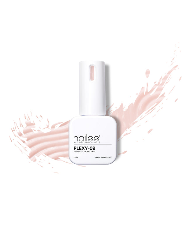Plexy Rubber 12ml - Essentials Natural PX09 - NaileePlexy Rubber 12ml - Essentials Natural PX09NaileePlexy09Nailee