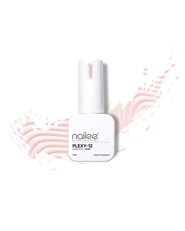 Plexy Rubber 12ml - Essentials Nude PX12 - NaileePlexy Rubber 12ml - Essentials Nude PX12NaileePlexy12Nailee