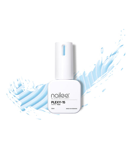 Plexy Rubber 12ml - Pastel Blue PX15 - NaileePlexy Rubber 12ml - Pastel Blue PX15NaileePlexy15Nailee