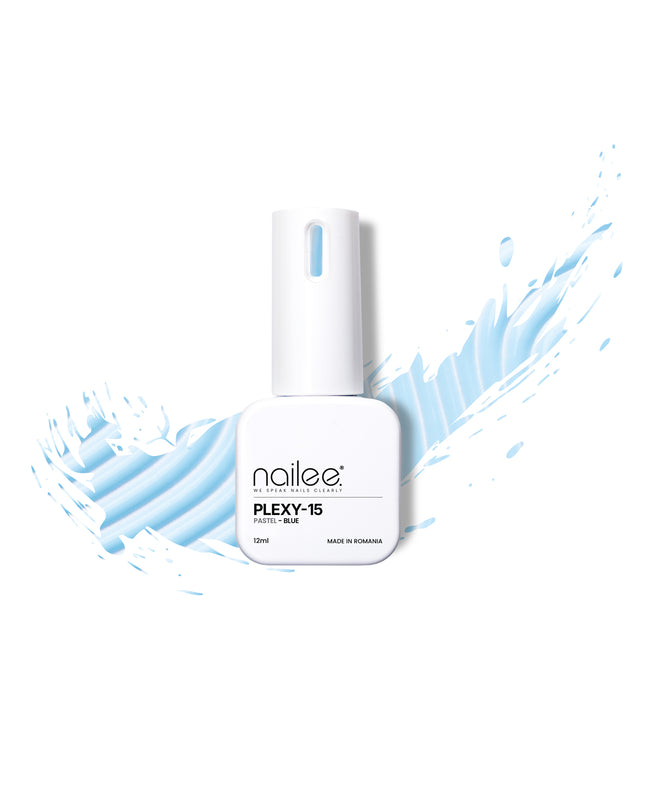 Plexy Rubber 12ml - Pastel Blue PX15 - NaileePlexy Rubber 12ml - Pastel Blue PX15NaileePlexy15Nailee