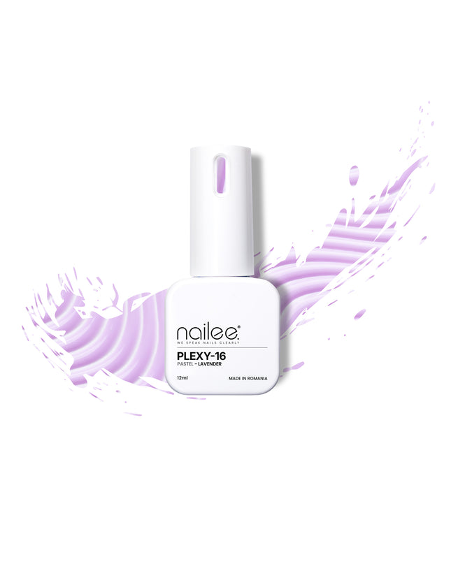 Plexy Rubber 12ml - Pastel Lavander PX16 - NaileePlexy Rubber 12ml - Pastel Lavander PX16NaileePlexy16Nailee
