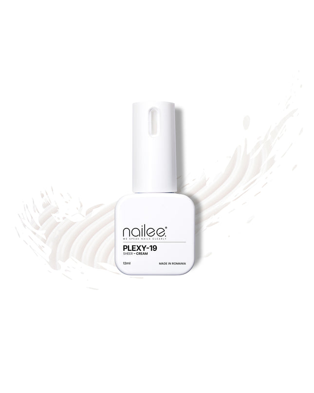 Plexy Rubber 12ml - Sheer Cream PX19 - NaileePlexy Rubber 12ml - Sheer Cream PX19NaileePlexy19Nailee