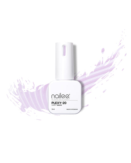 Plexy Rubber 12ml - Sheer Mauve PX20 - NaileePlexy Rubber 12ml - Sheer Mauve PX20NaileePlexy20Nailee