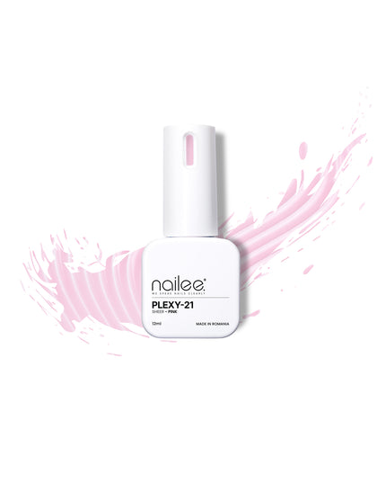 Plexy Rubber 12ml - Sheer Pink PX21 - NaileePlexy Rubber 12ml - Sheer Pink PX21NaileePlexy21Nailee