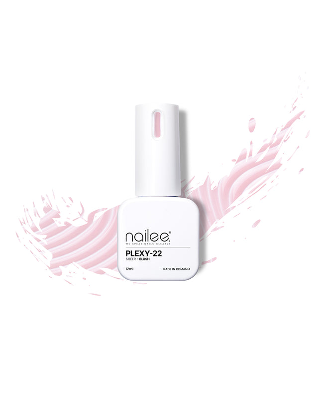 Plexy Rubber 12ml - Sheer Blush PX22 - NaileePlexy Rubber 12ml - Sheer Blush PX22NaileePlexy22Nailee