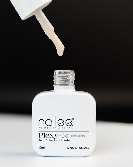Plexy Rubber 12ml - 04 Cookie - NaileePlexy Rubber 12ml - 04 CookieNail CareNaileePX-04Nailee