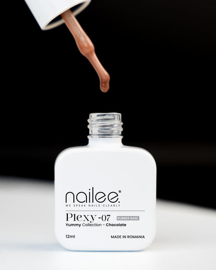 Plexy Rubber 12ml - 07 Chocolate - NaileePlexy Rubber 12ml - 07 ChocolateNail CareNaileePX-07Nailee
