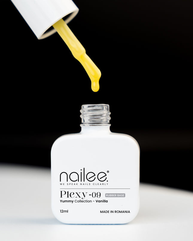 Plexy Rubber 12ml - 09 Vanilla - NaileePlexy Rubber 12ml - 09 VanillaNail CareNaileePX-09Nailee
