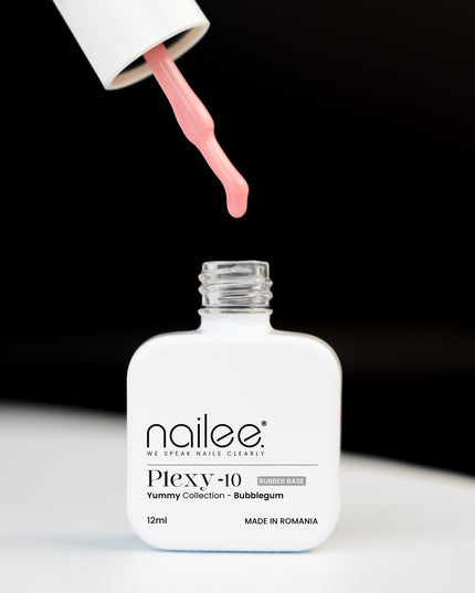 Plexy Rubber 12ml - 10 Bubblegum - NaileePlexy Rubber 12ml - 10 BubblegumNail CareNaileePX-10Nailee