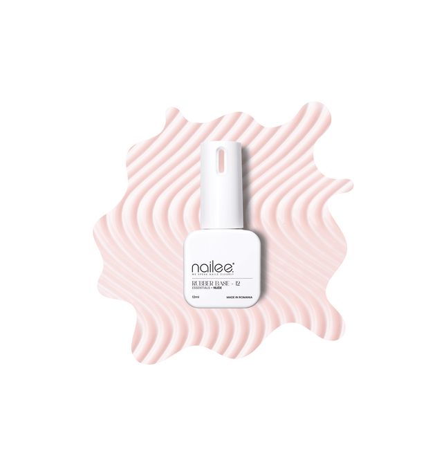 Rubber 12ml - Essentials Nude RB12 - NaileeRubber 12ml - Essentials Nude RB12NaileeRubber12Nailee