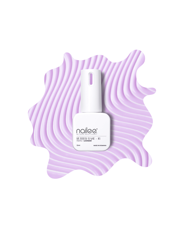 Rubber 12ml - Pastel Lavender RB16 - NaileeRubber 12ml - Pastel Lavender RB16Nail CareNaileeRubber16Nailee
