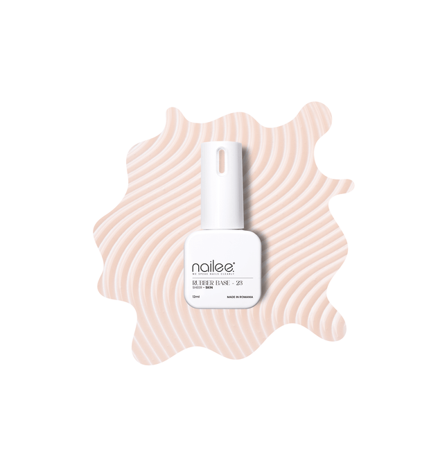 Rubber 12ml - Sheer Skin RB23 - NaileeRubber 12ml - Sheer Skin RB23NaileeRubber23Nailee