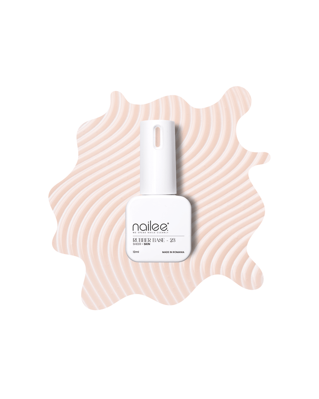 Rubber 12ml - Sheer Skin RB23 - NaileeRubber 12ml - Sheer Skin RB23NaileeRubber23Nailee
