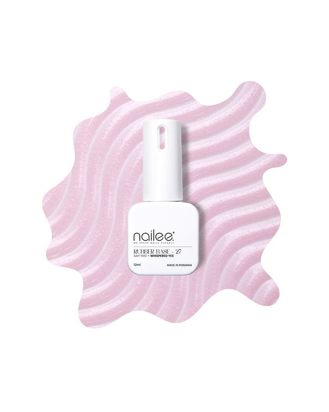 Rubber 12ml - Say Yes! Whispered Yes RB27 - NaileeRubber 12ml - Say Yes! Whispered Yes RB27NaileeRubber27Nailee