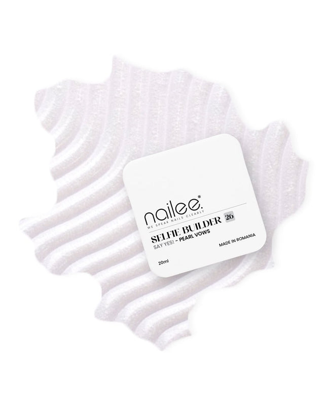 Selfie Builder - Say yes! Pearl Vows SF26 - NaileeSelfie Builder - Say yes! Pearl Vows SF26NaileeSFB-20-26Nailee20ml