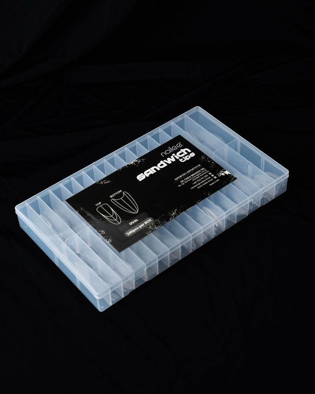 Sandwich Double Tips - Oval - NaileeSandwich Double Tips - OvalNaileeSDTONailee