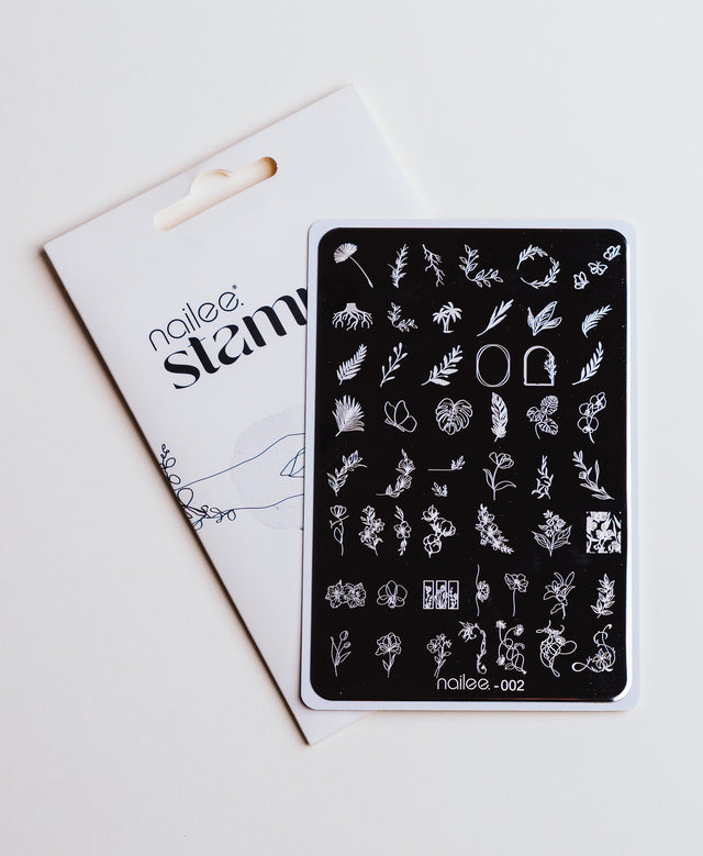 Stamping Nail Plate - 02 Spring