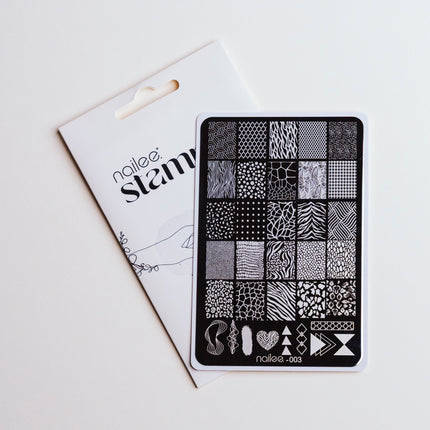 Stamping Nail Plate - 03 Terra - NaileeStamping Nail Plate - 03 TerraNaileeFN-SP01/03Nailee