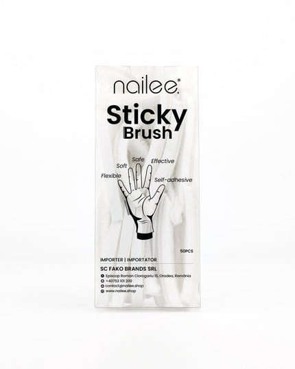 Sticky Brush - 50 bucati - NaileeSticky Brush - 50 bucatiNail CareNaileeStickyBNailee