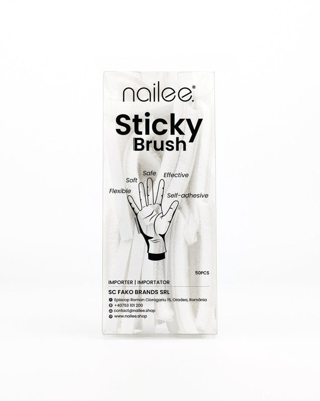 Sticky Brush - 50 bucati - NaileeSticky Brush - 50 bucatiNail CareNaileeStickyBNailee